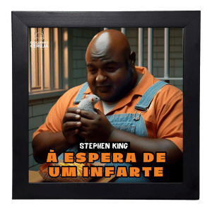 Quadro A espera de um infarte (30x30cm)