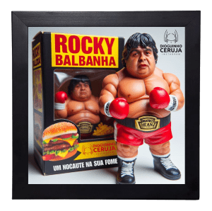 Quadro Rocky Balbanha (30x30cm)