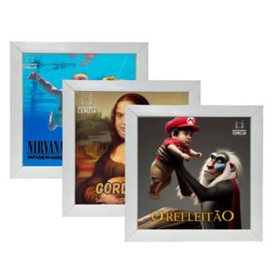 Kit com 3 Quadros