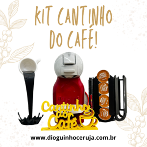Decoração + Porta cápsulas Dolce Gusto Cantinho do Café